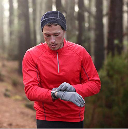 FORBUSITE Classic Running Beanie Skull Cap Helmet Liner, Winter Thermal Under Helmet Cycling Head Hat for Men Women