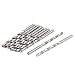 New Lon0167 4.0mm Cutting Featured Dia HSS Straight reliable efficacy Round drill hole Twist Drill Bit Silver Tone 10pcs(id:ed7 df 72 89f)