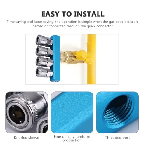 Acoplador rápido de aire con conector push y protector para herramientas 7