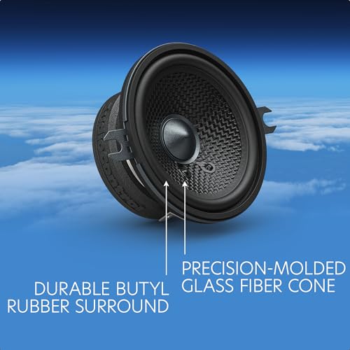 AudioControl Altitude Series 2.75" Component Car Speakers Set (Pair), 50W RMS, 4 Ohms, Easy Installation, Crossover Included, Shallow Mount Compact Midrange Speakers for Truck or Car Audio System by AudioControl - Image 3