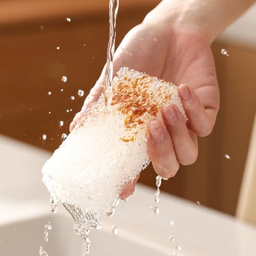 Image of 30PCS Multipurpose Kitchen Scrub Sponges,All-Purpose Sponges,Multi Layer Sponge,Layered Sponge Versatile and Tearable, Non Scratch, for Washing and Cleaning Dishes