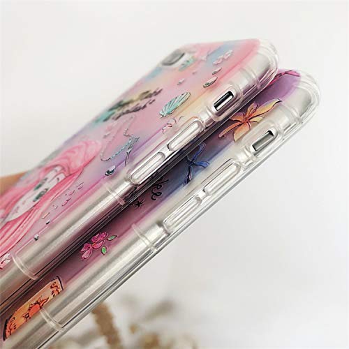 Ultra Slim Soft Tpu Clear Transparent Cases Covers For Apple Iphone 11 Iphone11 Ariel The Little Mermaid Princess Fish Always Make A Splash Crystal Cute Lovely Fun Girls Kids Teens #TOP4