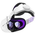 SUPERUS Head Strap for Meta Quest 2 VR - Elite Strap Replacement with Adjustable Hinge - Enhanced Comfort, Reduces Head Pressure - VR Accessories for Quest 2