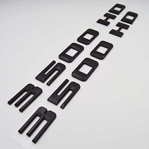 Image of 2x PartsTo inch3500 HD inch 3500 HD Emblem Nameplate for Chevrolet Silverado GMC Sierra 2020 2021