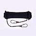Webb Cuerda de Escalada, diámetro Negro 10mm / 12mm / 15mm Cuerda de Escalada, 10M, 15M, 20M, 30M, Cuerda de Rescate Explore Al Aire Libre Cuerda de Nylon de Alta Resistencia Cuerda de Seguridad