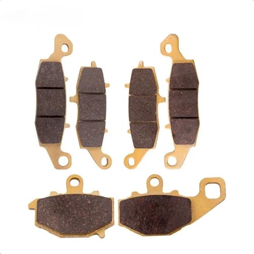 Plaquettes de frein moto pour Kawasaki KLE 650 ER6N Z750 et GPZ1100 avant et arrière