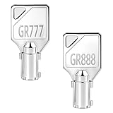 Naerza GR777&GR800 Key Washer for Commercial Coin Laundry - Compatible with Speed Queen Dryer & 54612 Washing Machine Laundry Lock Door Key