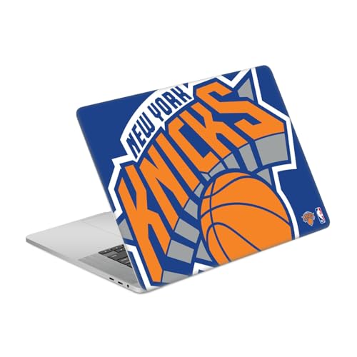 Autocollant MacBook Pro 16 A2141 Head Case Designs Licence NBA New York Knicks Logo