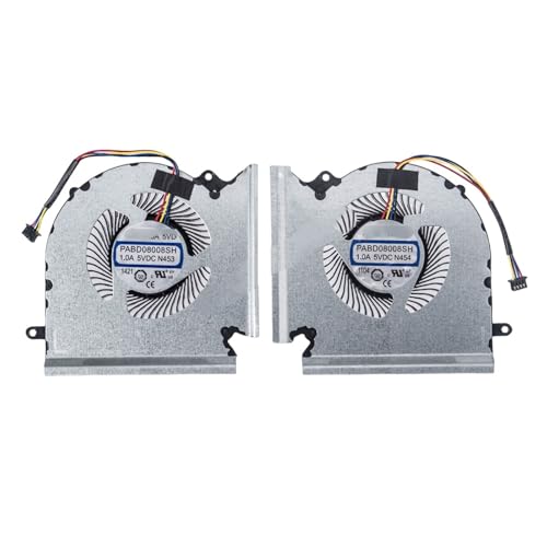 Ventilador De Refrigeración De CPU + GPU De Repuesto, Compatible Con MSI, GE66 10SGS 10SFS 10SF 10UH 10UG 10UE 11UH, Compatible Con Leopard, Serie 10UH 10UG 11UG