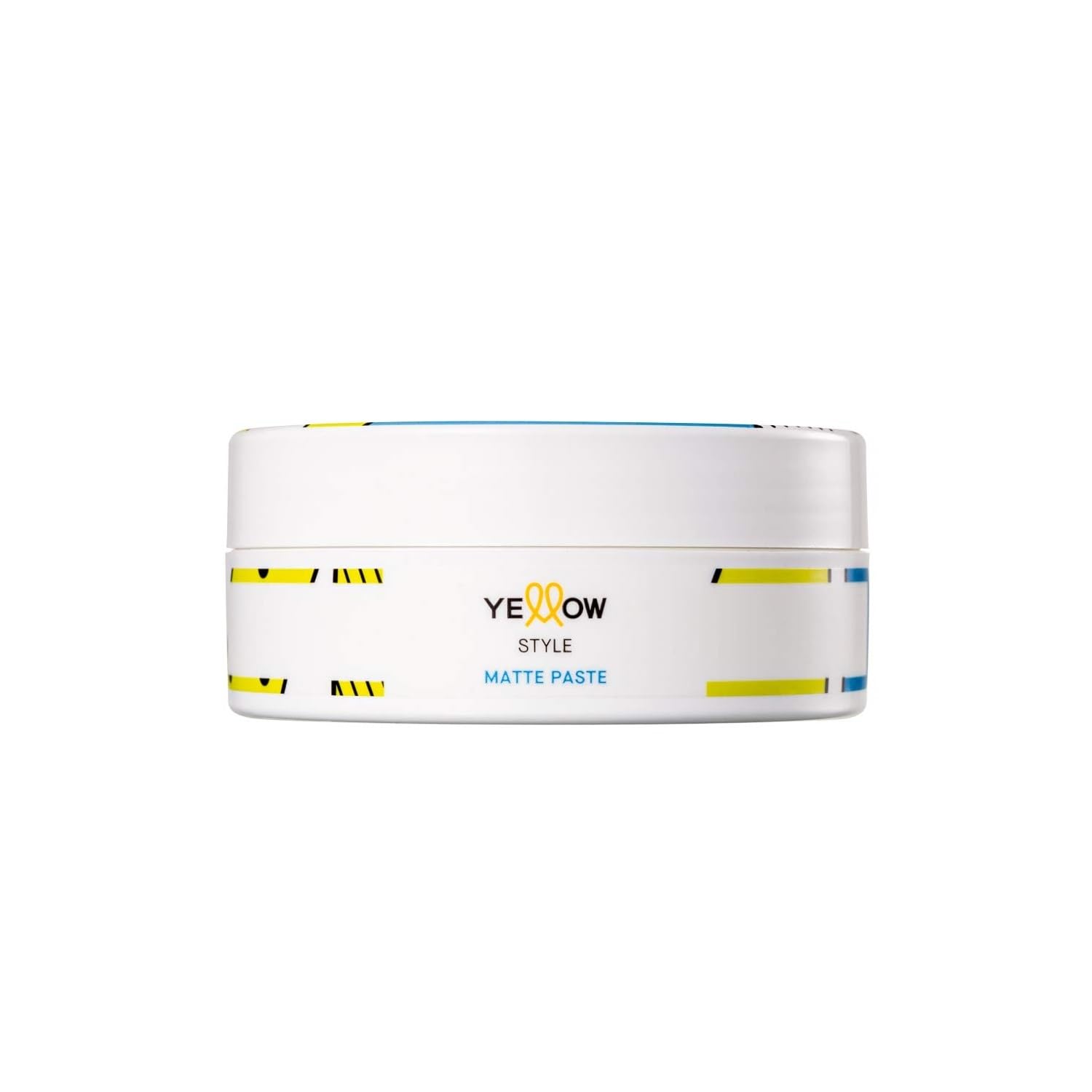 ALFAPARF MILANO - Yellow Style - Strong Hold Hair Paste - Matte Finish - Ideal for Sculpting or Tousled Looks - Long Lasting - Keeps Hair Soft and Hydrated - 4.16 oz.
