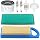 Air Filter Tune Up Kit for John Deere LA105 LA115 LA100 LA110 Mower | Fits L108 L100 L105 L107 Kohler 17.5 HP Lawn Mower, Replace GY20573, Briggss and Stratton 698083 697153 794422 795115