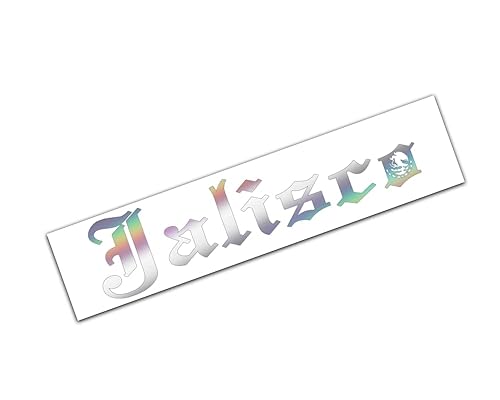 Miniatura 1 de Jalisco Oil Slick Holographic Mexico Flag Estados Emblema Decal for Car Truck SUV Window USA Stickers Mexico JAL (15")