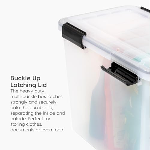 Iris 585251 Usa File Box Weatherpro File Organizer Plastic File Box thumb #2