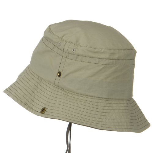 Uv 50+ Sun Protection Talson Bucket Hat - Khaki Brown S-M #TOP1