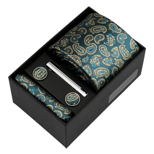 Set de corbata para hombres para boda y negocios
