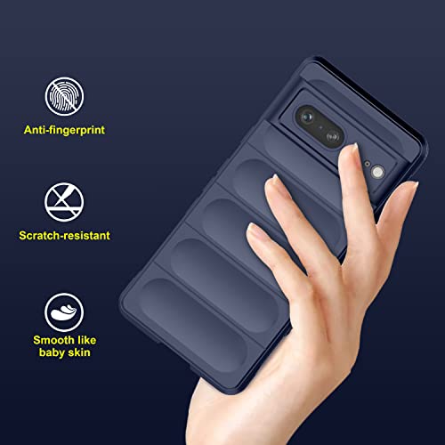 Image of Amazon Brand - Solimo Back Case Cover for Google Pixel 7 5G | Compatible for Google Pixel 7 5G Back Case Cover | Liquid Silicon Magic Case for Google Pixel 7 5G with Camera Protection | Sapphire