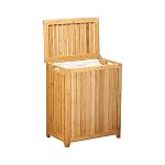 Oceanstar Spa-Style Bamboo Laundry Hamper - Image 5