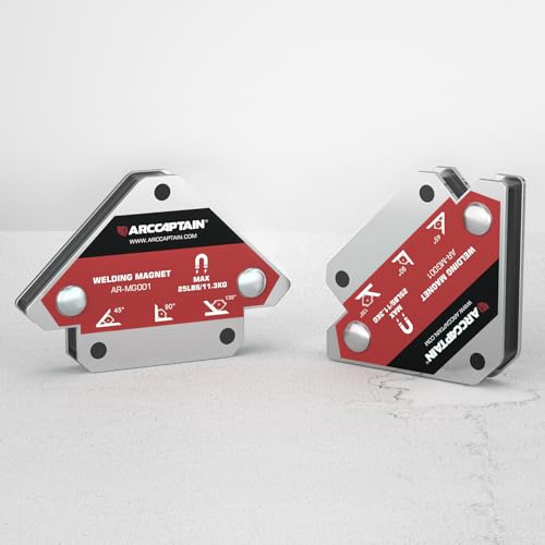 Image of ARCCAPTAIN Welding Magnets 2pcs 25LB Welding Magnet Set