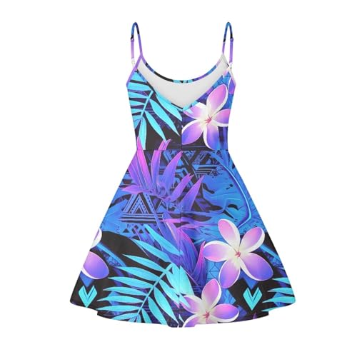 Image of Spaghetti Strap Midi Satin Dresses Summer Sleeveless Sundree Women Girl Beach Party Swing Dress
