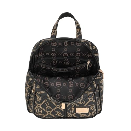 Image of MKP COLLECTION Women's Fashion Backpack Purse - Anti-Scratch Faux Leather Travel Bag with Multi-Pocket Organizer, Designer Pattern Top-Handle Satchel for Shopping and Daily Use