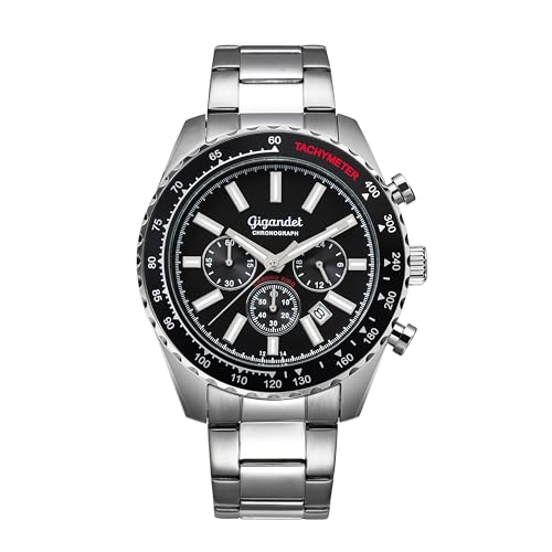Montre Gigandet Hommes Analogique Quartz Japonais avec bracelet acier inoxydable étanche