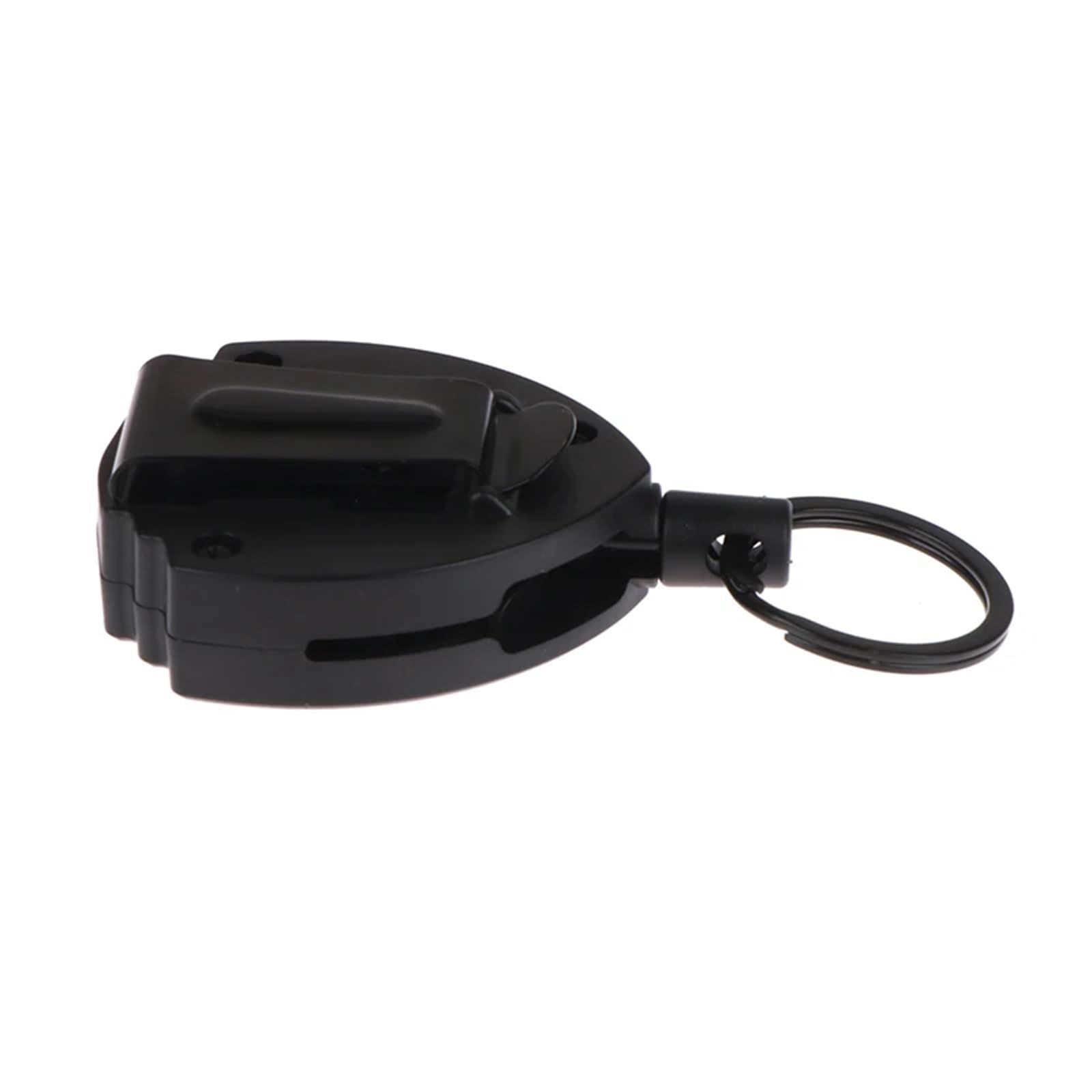 Lot de 10 cordons rétractables pour porte-clés avec mousqueton et clip de ceinture