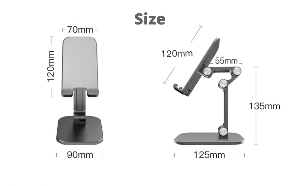 Support de tablette réglable Vortex pliable à inclinaison ajustable en ABS haute compatibilité - 3