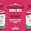 Darigold FIT High Protein Whole Ultra-Filtered Milk - Lactose Free, 25g Protein, 40% Less Sugar - 14oz Bottles, 12 Pack (Whole Milk)