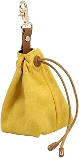 AMSLSIU Bolsa Ligera para golosinas para Perros Pensada para los dueños de Mascotas Fácil de Limpiar Bolsa para golosinas para Perros Entrenamiento para golosinas Duradero, Amarillo, 1
