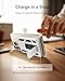 VEGER Wireless Portable Charger, 5000mAh Battery Pack with USB-C Cable, 6-in-1 Multi-Functional Magnetic Power Bank, Fast Charging with Wireless Charger Compatible for iPhone 16/15/14/13/12 Series