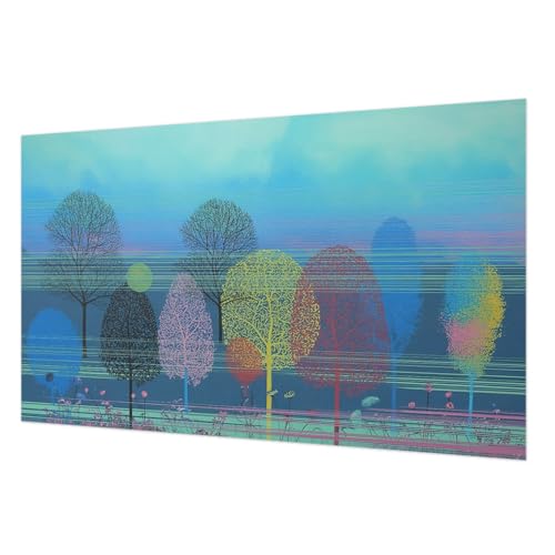 Intissé harmonie colorée 416x254 cm pour décoration de salon - 2