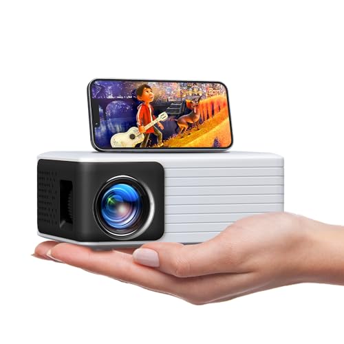 Portable Mini Projector with WiFi and Bluetooth for iOS/Android Devices