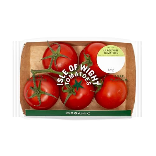 Isle of Wight Organic Large Vine Tomatoes 425g