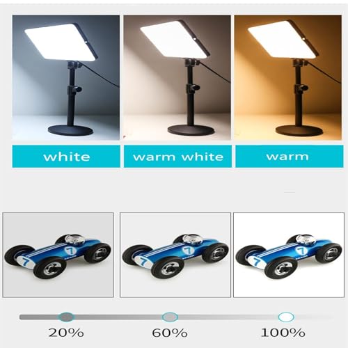 Image of GiftMax RL-11 11 inch LED Video Soft Light Panel, 35W for Studio Photography | Video Recording | Conference | YouTube,2700K-5700K CRI95+ | with Remote Control