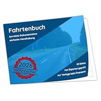 1 | 3 | 10 Fahrtenbuch PKW Finanzamt anerkannt A6 Deutschland Österreich LKW Fahrtenbücher 2026 Private Geschäftliche Fahrten 60 Seiten