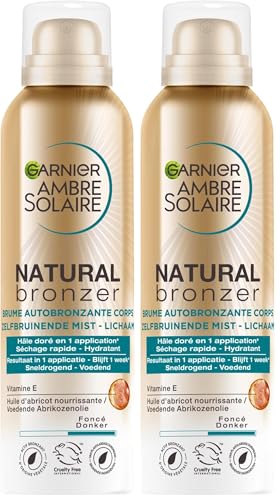 Brume autobronzante Garnier Ambre Solaire spray corps 150ml