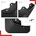 A-Premium Set of 4PCS Mud Flaps Splash Guards Mudguards Mudflaps Compatible with Ford EcoSport 2018 2019 2020 2021 2022 SUV, Front & Rear Driver and Passenger Side