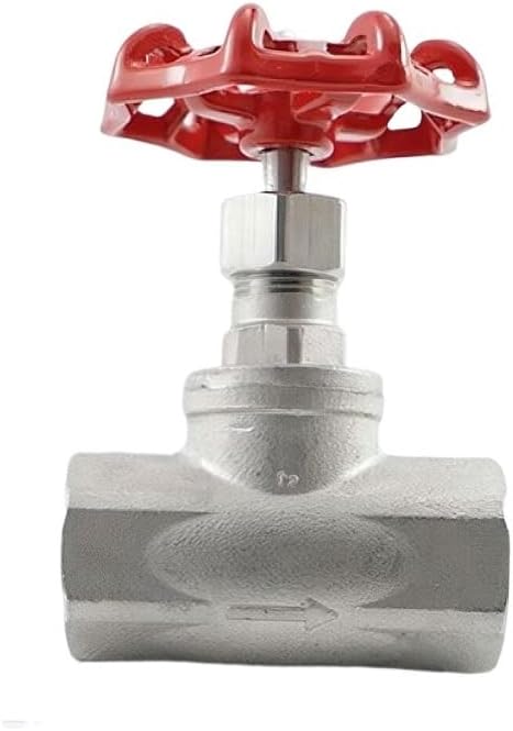 201/304 Stainless Steel B-Type Globe Valve - BSPP Threaded 1/2"-2" (DN15-DN50) Throttle Control(304,1-1/4" -DN32)