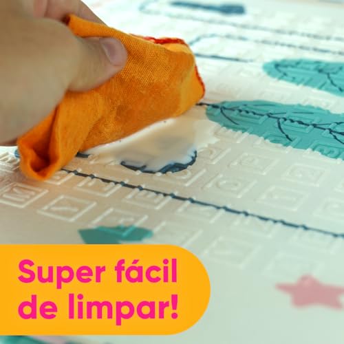 TAPETE INFANTIL DE ATIVIDADES DUPLA FACE MEGA COMPRAS MC924 (Arco Iris)