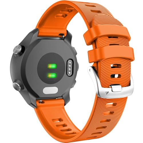 Bracelet montre silicone 20mm pour Forerunner 245 du sport au bureau