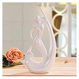 HANDIYA Sculpture Artisanale Décoration de Bureau Statue Sermaid Statue Angel Sculpture Accueil Décoration Accessoires Artisanat Figurines Little Beauty Afficher Les Accessoires (Color : C)