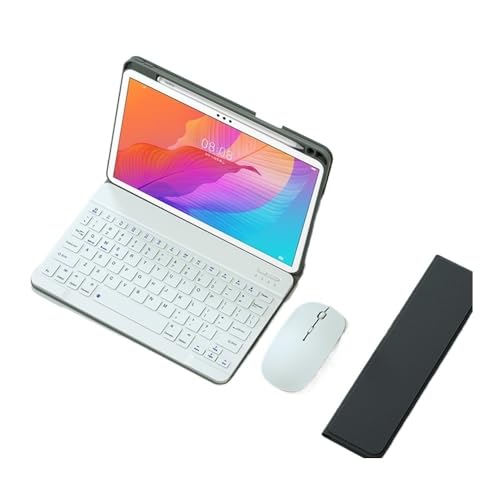 Funda iPad 10 generación 10.9 con teclado inalámbrico y ratón negro