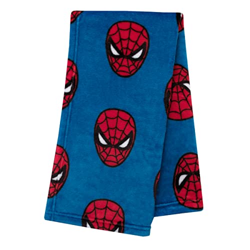 Couverture Spiderman Marvel bébé bleu rouge super soft plaid polaire enfant chaud