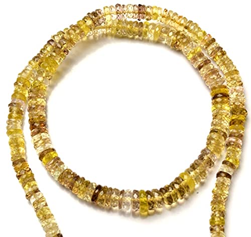 Quartz multicolore naturel en perles Heishi facettées 5-7mm LKBEADS pour sublimer vos bijoux ternes