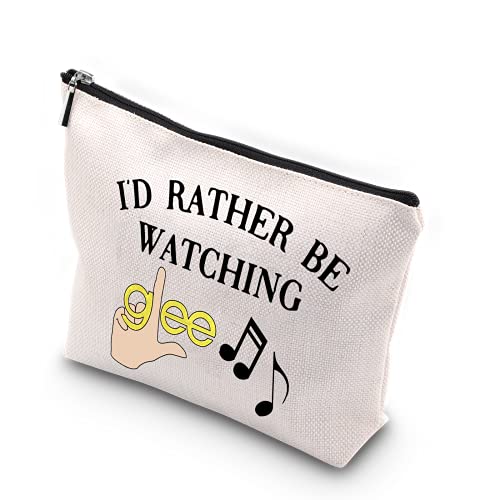 WCGXKO TV Show Inspired Zipper Makeup Bag Travel Bag for Mom Sister Best Friend Wife Aunt (wat gle)