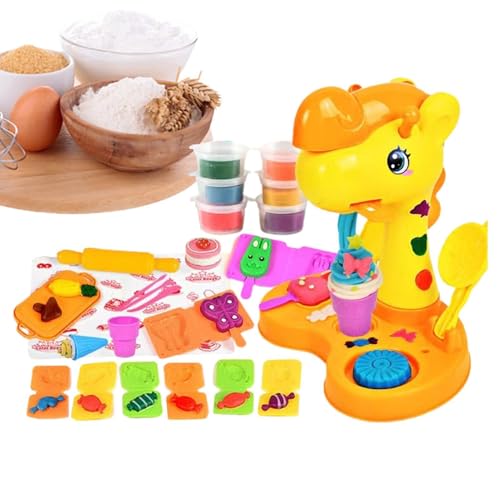 Arcilla para modelar, juego de masa de arcilla para modelar, juego de fideos de masa de colores, juego de herramientas de plastilina colorida para hacer fideos, juego de cocina