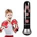 Akemaio Gonfiabile Fitness Sacco da Boxe, in Piedi di destinazione Fitness Stand Torre Borsa, Indipendente De-Stress Boxing Bag di destinazione