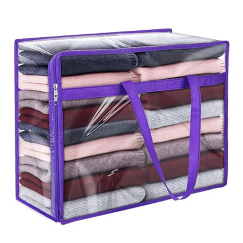 Bolsas de almacenamiento de ropa de cama edredones y mantas de temporada en PVC 2