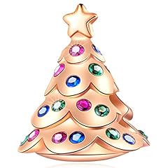 Rose Gold Christmas Tree Charms