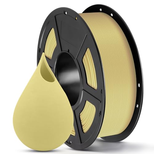 ANYCUBIC PLA Filament 1.75mm 1KG Beige, 3D Drucker Filament, Filament-3D-Druckmaterialien Intelligente Identifikation 1KG Beige 1KG